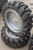 (2- tires with wheels) solid 33x12-20 / 12-16.5 Skid-steer loader tire 331220