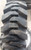 (2- tires with wheels) solid 33x12-20 / 12-16.5 Skid-steer loader tire 331220