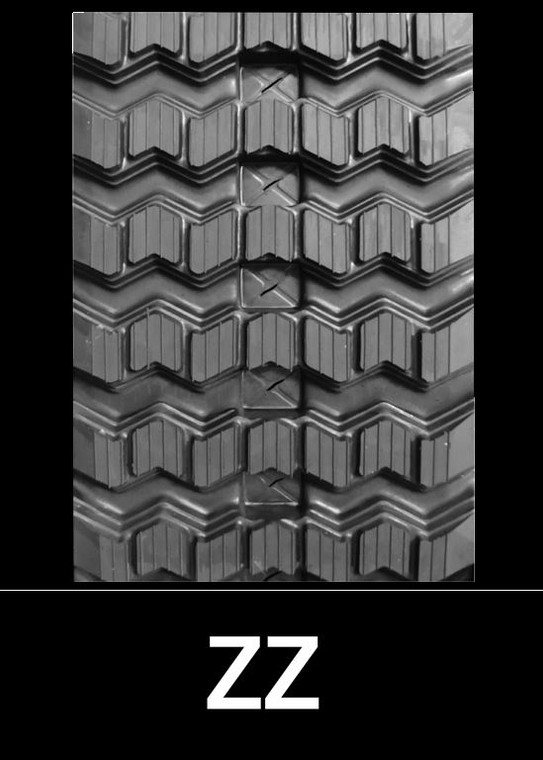 MUSTANG Rubber Track MTL-25 MTL 325 MTL25 MTL325 450x100x50 (2-Tracks)