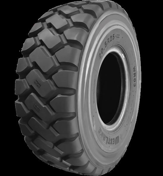 20.5R25 tires WestLake WR03 20.5-25 Radial 2-star tire (4-tires)