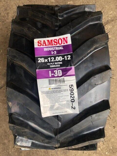 26x12.00-12 tires Trencher I-3D 10PR tubeless tire 26/12/12 Samson 26120012
