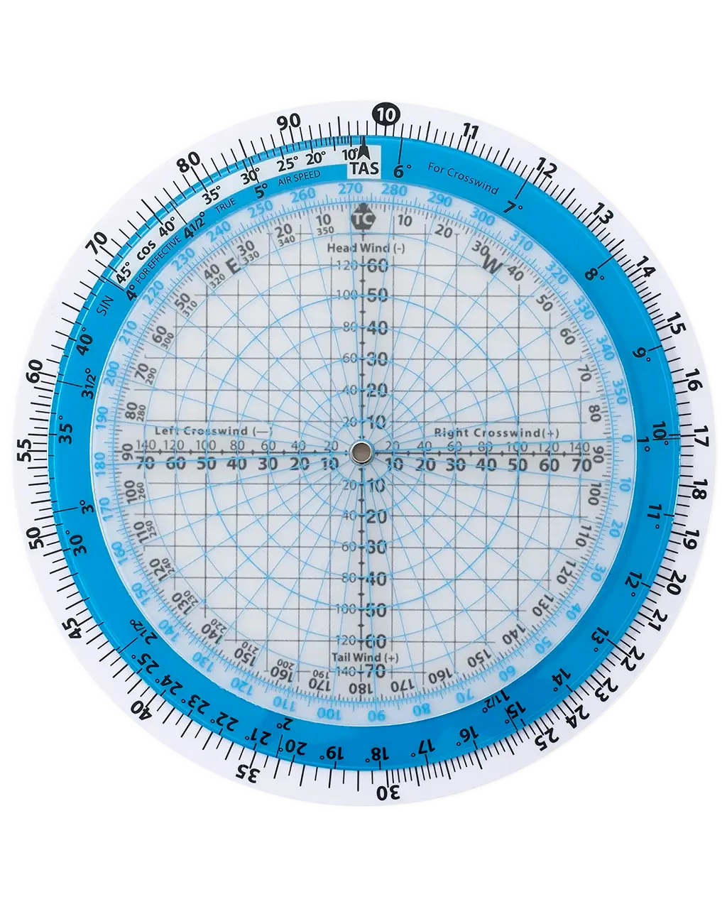 Circular E6-B Flight Computer