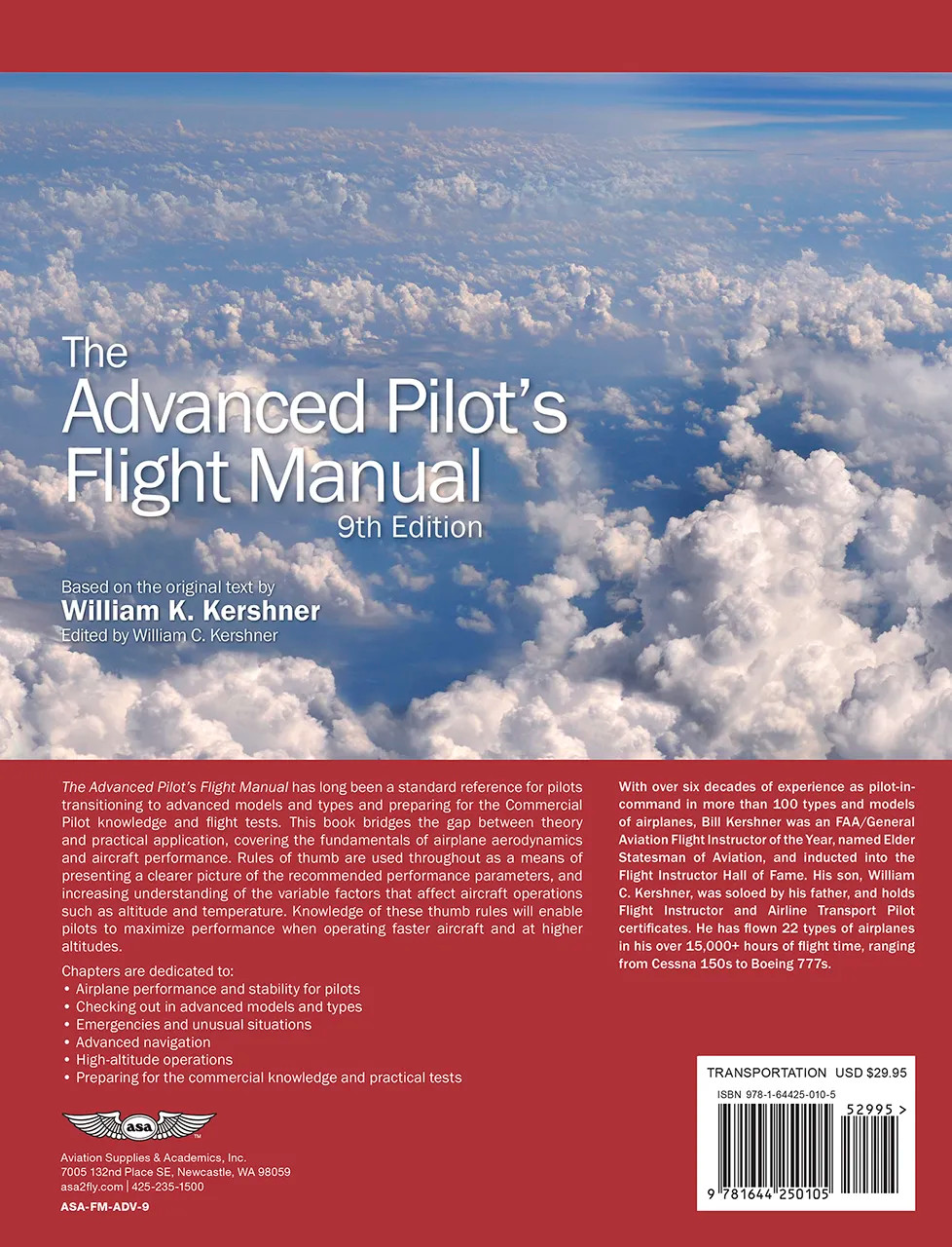 The Advanced Pilot's Flight Manual (Softcover) | ASA