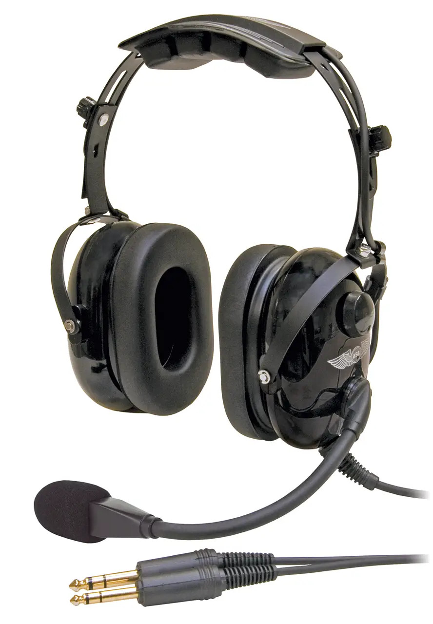 ASA AIRCLASSICS HS-1A ヘッドセット AirClassics® Pilot Headset | ASA
