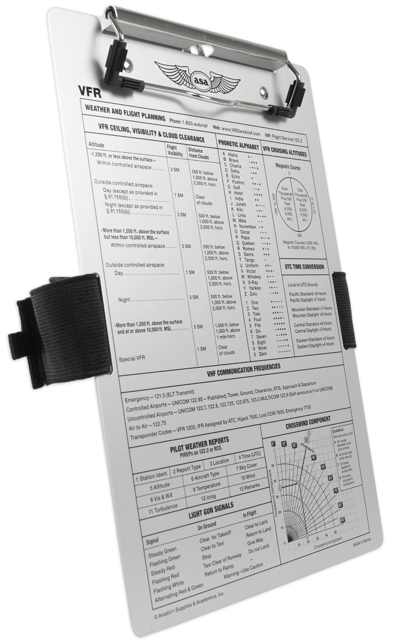 VFR Kneeboard | ASA Pilot Supplies