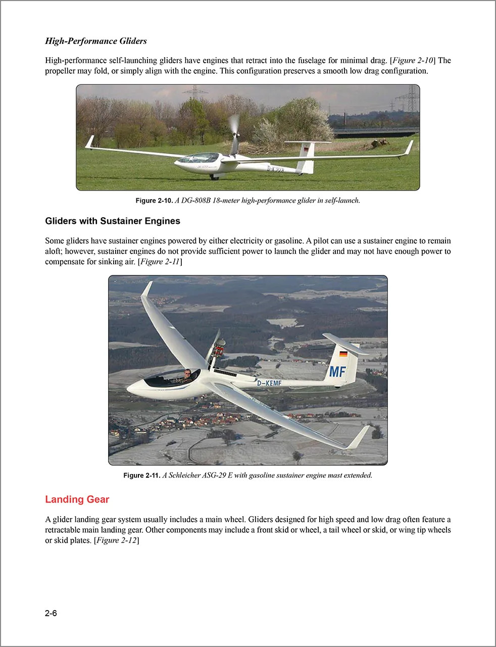 Glider Flying Handbook FAAH808313B (Softcover)