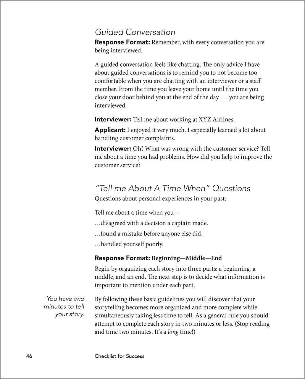 Checklist for Success, Eighth Edition (Softcover)