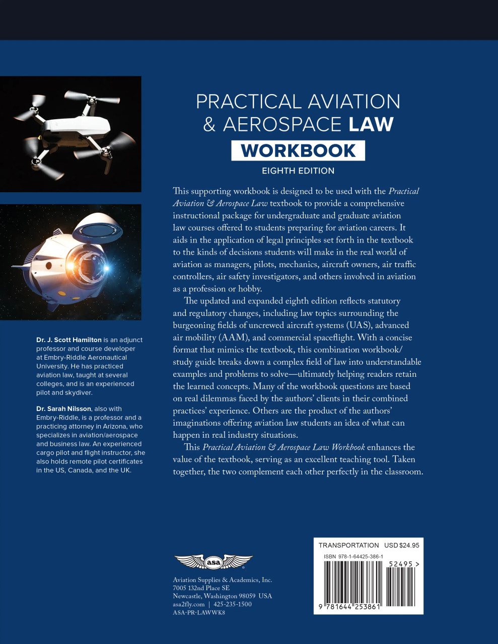 Practical Aviation & Aerospace Law Workbook, Eighth Edition (eBook PD)