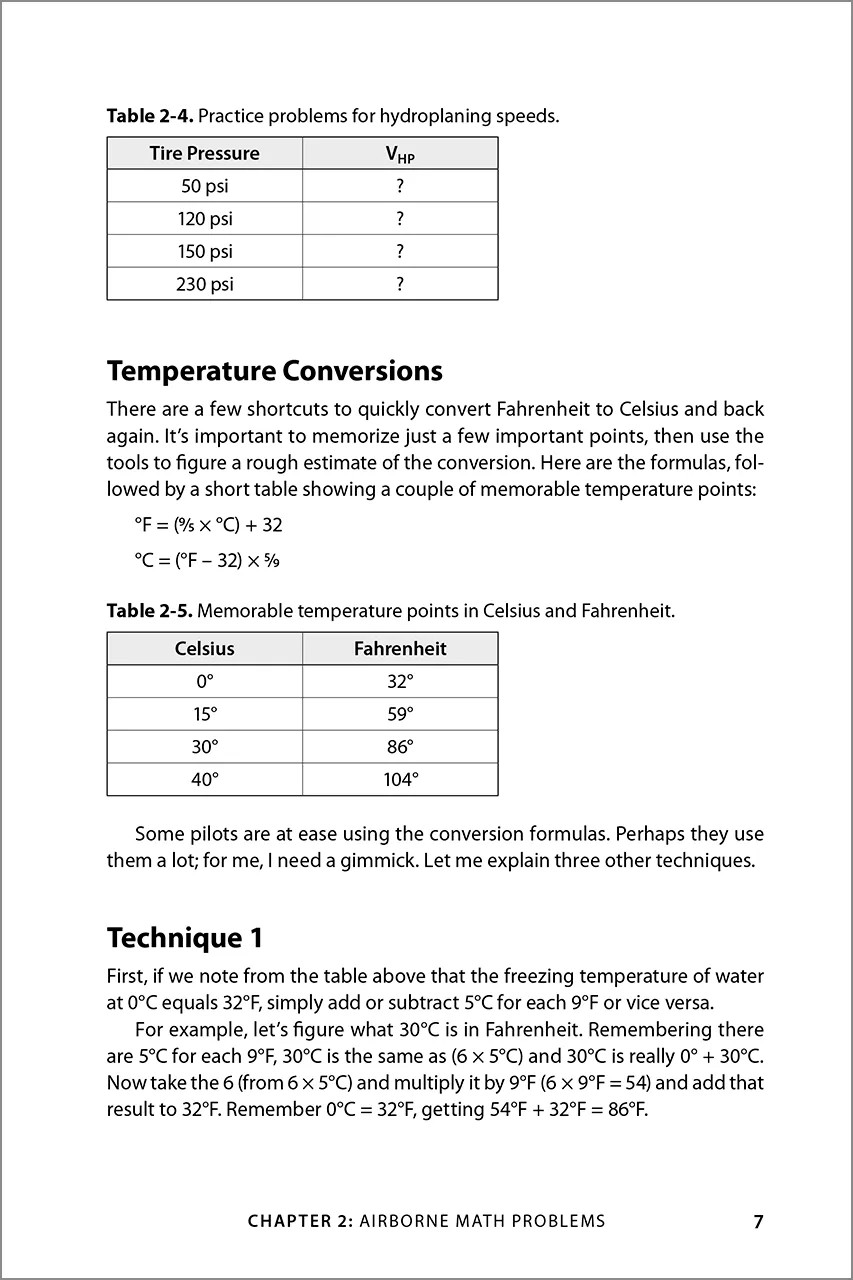 Mental Math for Pilots, Third Edition | ASA