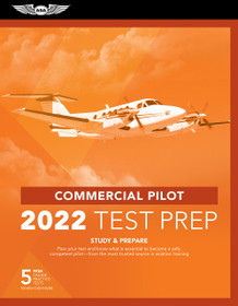 2022 Test Prep: Commercial Pilot (Softcover)