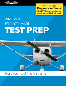 最新版 Private Pilot Test Prep 2025 Asa FAA 2025-26 Private Pilot Test Prep eBook & Prepware Software
