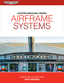 Aviation Mechanic Series: Airframe Systems, Fifth Edition, Softcover, front cover image