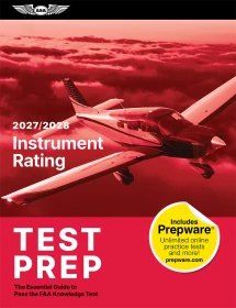 2027-2028 Instrument Rating Test Prep With Prepware® (Softcover) front cover