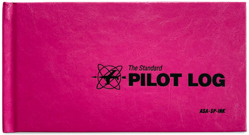 The Standard® Pilot Log (Pink Cover)