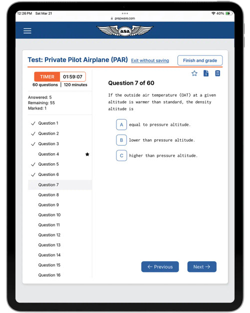 Prepware®: 5 Practice Tests