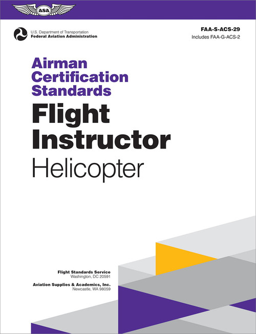 Flight Instructor Helicopter ACS-29 (Softcover)