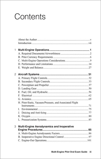Multi-Engine Pilot Oral Exam Guide, Ninth Edition (eBook PD)