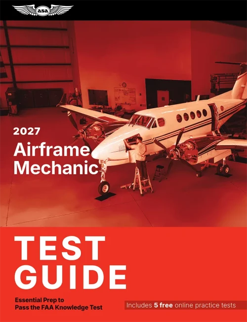 2027 Airframe Test Guide, front cover