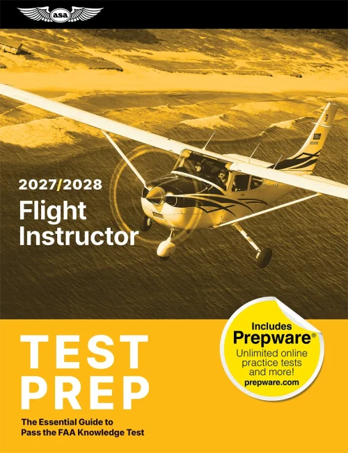 2027-2028 Flight Instructor Test Prep With Prepware® front cover