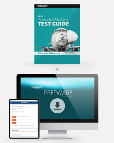 2026 Powerplant Test Guide Plus Prepware