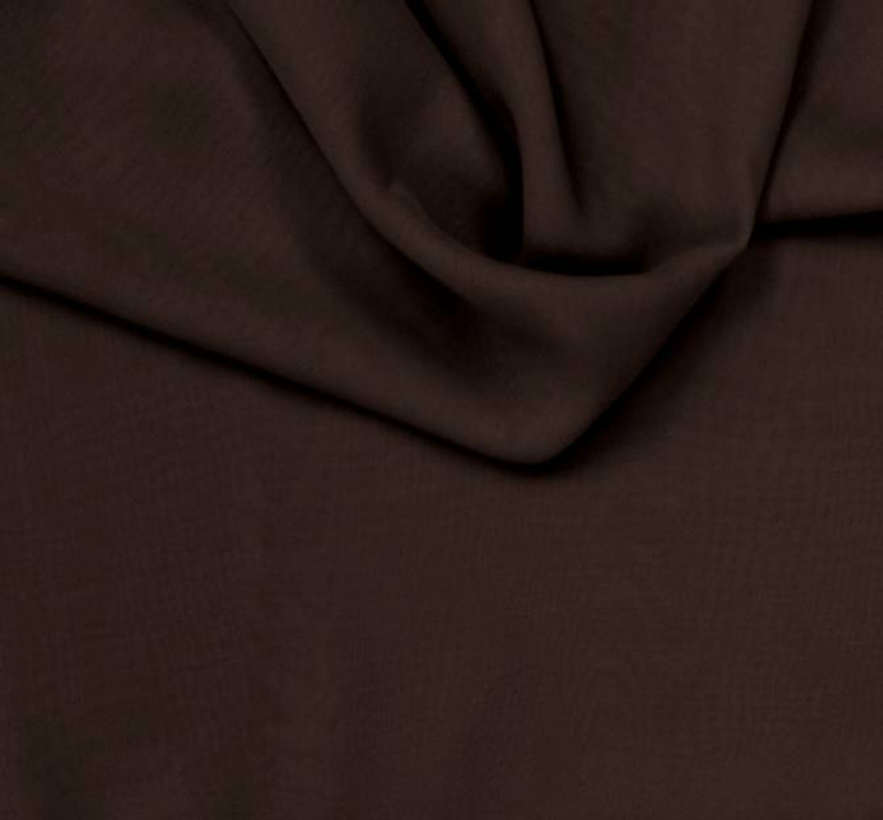brown chiffon fabric