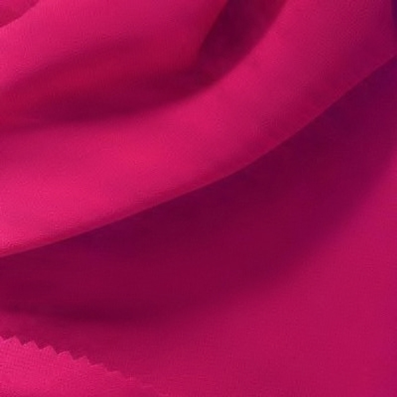 fuschia chiffon fabric