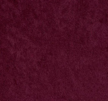 Crushed Panne Velour Eggplant Width 58/60" Apparel Fabric