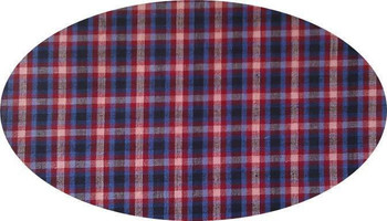 Cotton Yarn Dyed Brushed or Flat Blue/Black/Red  Width 40/42" Apparel Fabric