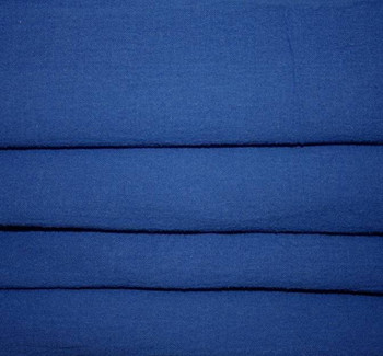 Cotton Gauze Royal Width 48/50" Apparel Fabric