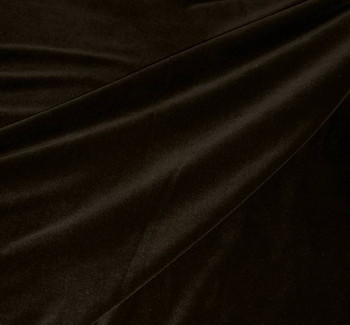 Steam Velour Dark Brown Width 58/60" Apparel Fabric Steam Velour Dark Brown Width 58/60" Apparel Fabric