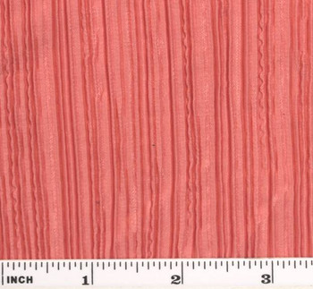 Bodre Solid W/Aunt Pleat Peach Width 58/60" Apparel Fabric Bodre Solid W/Aunt Pleat Peach Width 58/60" Apparel Fabric