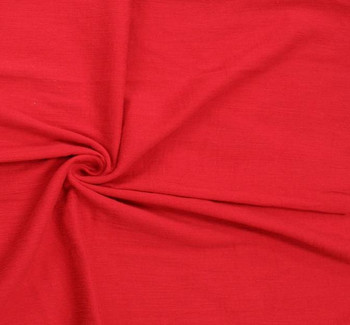 Cotton Gauze Red Cotton Gauze Red