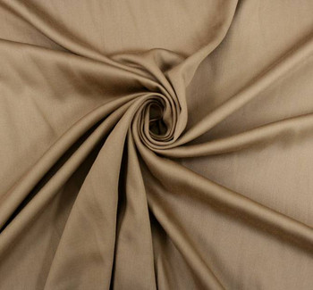 Rayon Satin Stretch Solid Khaki Rayon Satin Stretch Solid Khaki