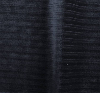 Black Polyester Stretch Velvet