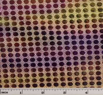 6 MM Sequins Rainbow Width 44/45" Apparel Fabric 6 MM Sequins Rainbow Width 44/45" Apparel Fabric