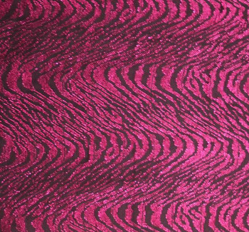 Metallic Jacquard Swing Knit Black/Fuschia Width 58/60" Apparel Fabric Metallic Jacquard Swing Knit Black/Fuschia Width 58/60" Apparel Fabric