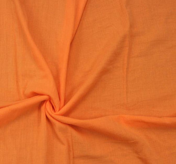 Cotton Gauze Orange Cotton Gauze Orange