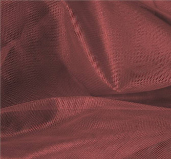 Mesh With All Over Foil Solid Red/Red Width 58/60" Apparel Fabric Mesh With All Over Foil Solid Red/Red Width 58/60" Apparel Fabric