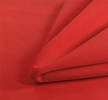 Broadcloth Solid Red Fabric, 58/60" wide - fabric product image
