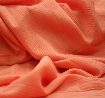 Rayon Crinkle Peach Rayon Crinkle Peach