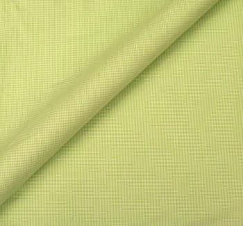 Stretch Cotton Poplin Gingham Green/White Stretch Cotton Poplin Gingham Green/White