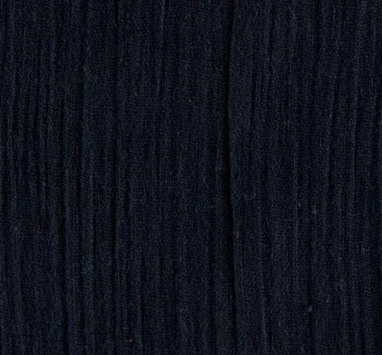 Rayon Crinkle Solid Navy Fabric, 50/51" wide - fabric product image