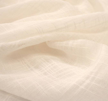 Cotton Lawn Solid White Width 57/58 Apparel Fabric