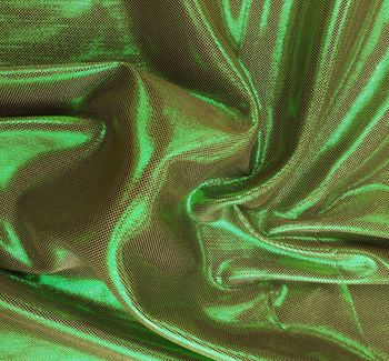 Computer Foil Taupe/Green Fabric, 44/45" wide - fabric product image