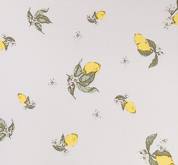 Rayon Slub 1D1648 Lemon Fabric, 55/58" wide - fabric detail view 2