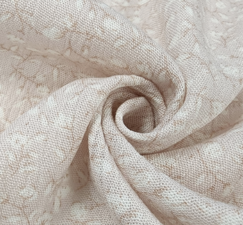 Rayon Crinkle 1D423 Baby Pink Fabric, 50/52" wide - fabric product image