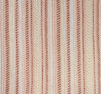 Yoryu Chiffon 1D682 Coral Pink Fabric, 56/58" wide - fabric detail view 2