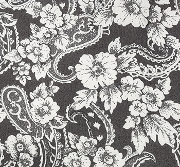 Rayon Crinkle 1D653 Asphalt Gray Fabric, 50/52" wide - fabric detail view 2