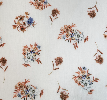 Rayon Crinkle 1D1537 Natural