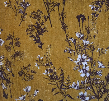 Rayon Crinkle 1D1589 Mustard Gold Rayon Crinkle 1D1589 Mustard Gold